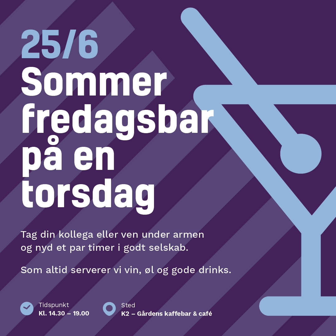 Sommer fredagsbar på en torsdag 1 d28707f5 0839 4539 93d3 9b904cc9d9e4